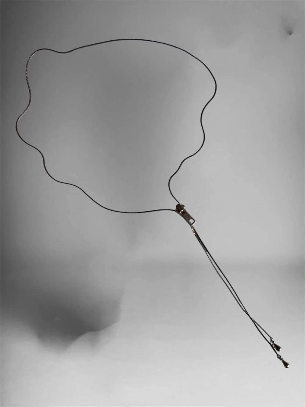 3/$20 VTG Zipper Pull Lariat Necklace